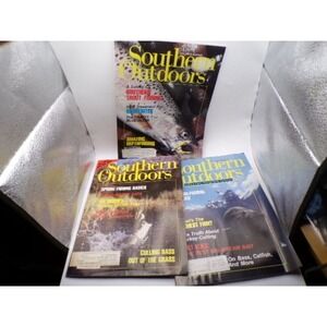 Southern Outdoors 1986 Magazine Lot Fishing Hunting Bass Turkey Special Issues